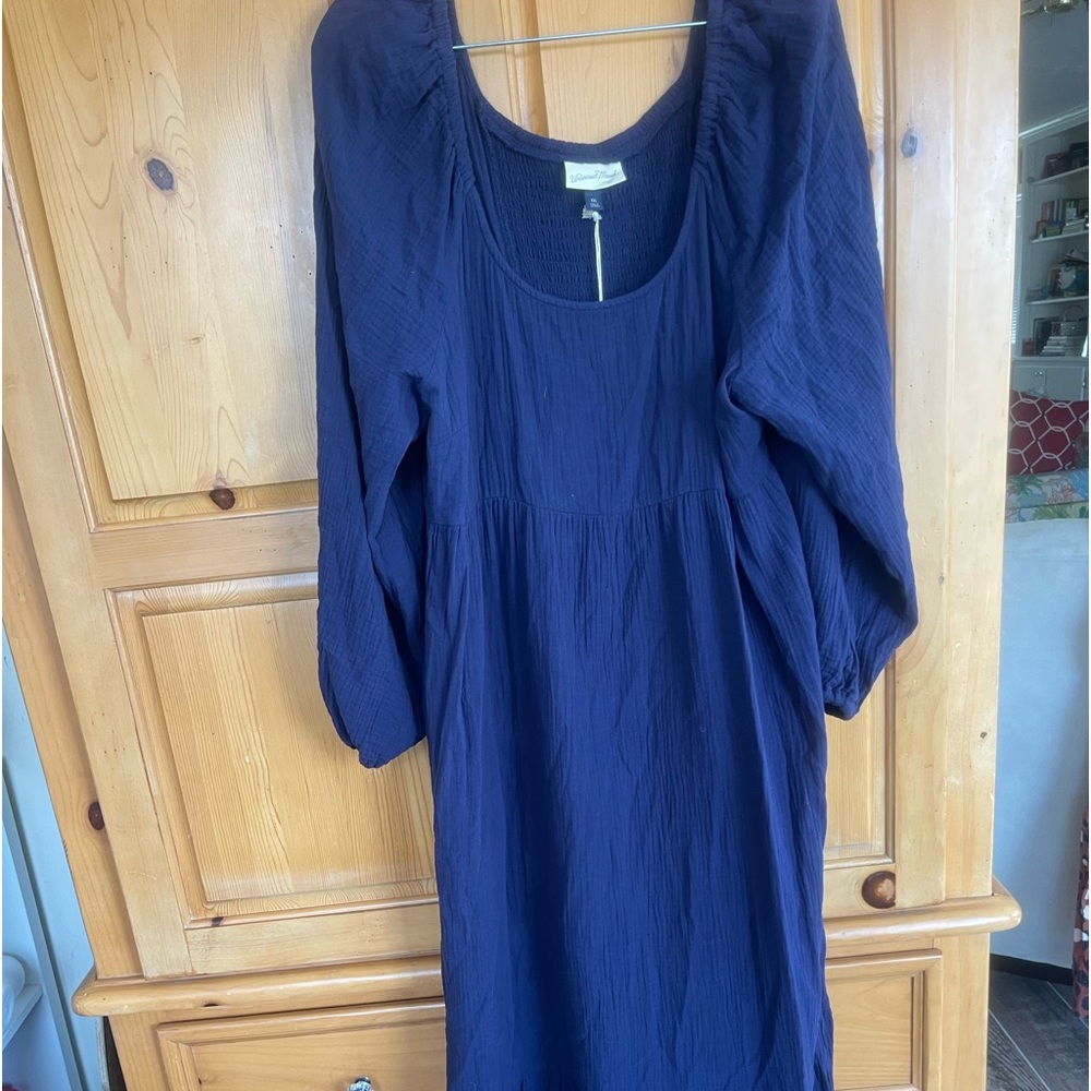 Maxi Dress Universal Thread Navy Blue XXL